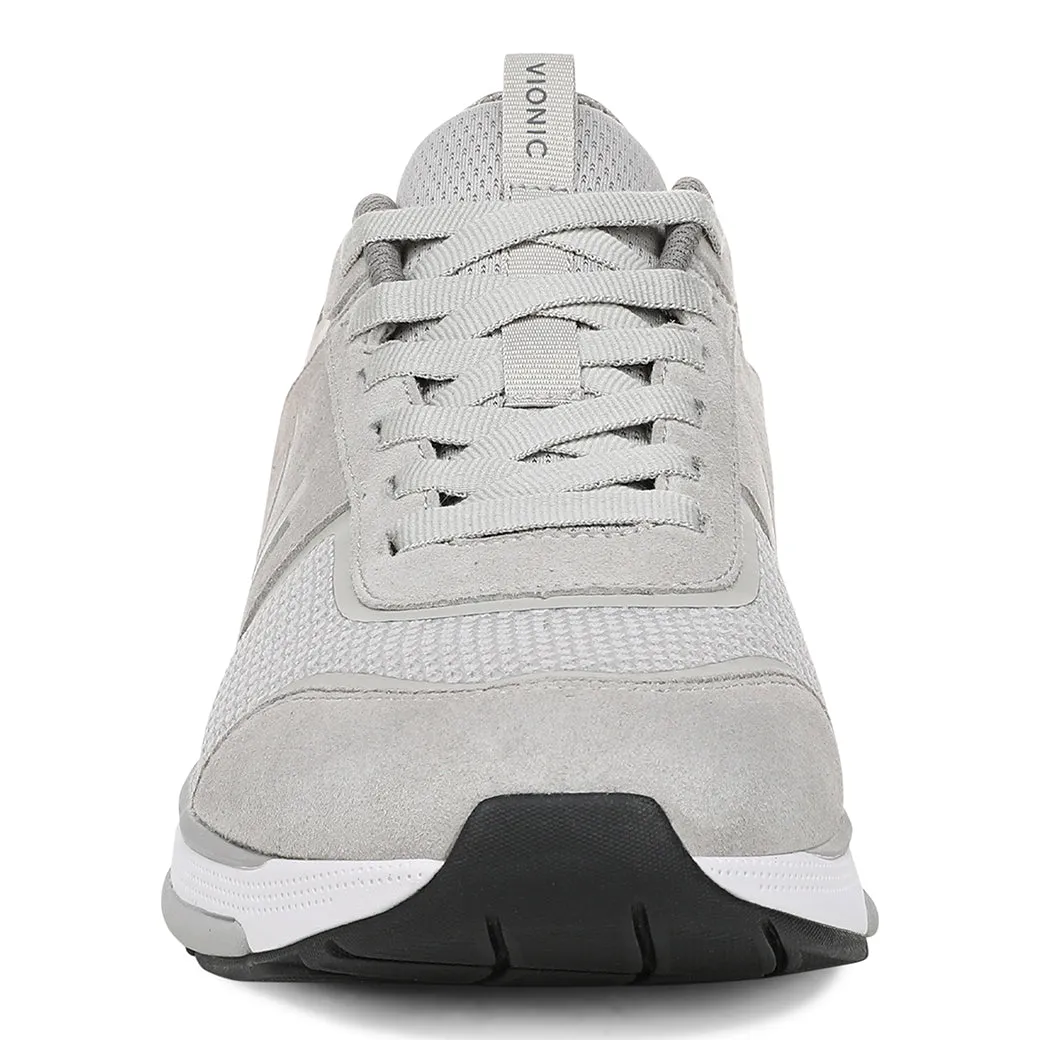 Mens Vionic Walk Strider Knit in Paloma Grey Trend-setting comfort Thermoplastic Reinforcement