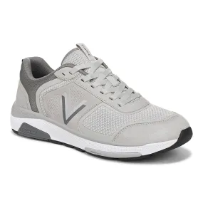 Quick Dry Material Mens Vionic Walk Strider Knit in Paloma Grey