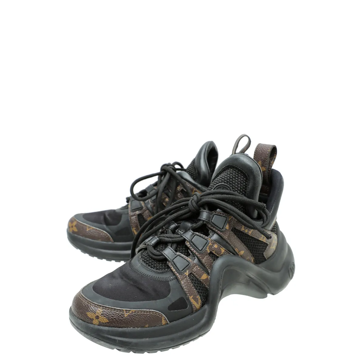 Snow Warm Ergonomic Travel Enthusiasts Louis Vuitton Monogram Archlight Sneaker 36.5