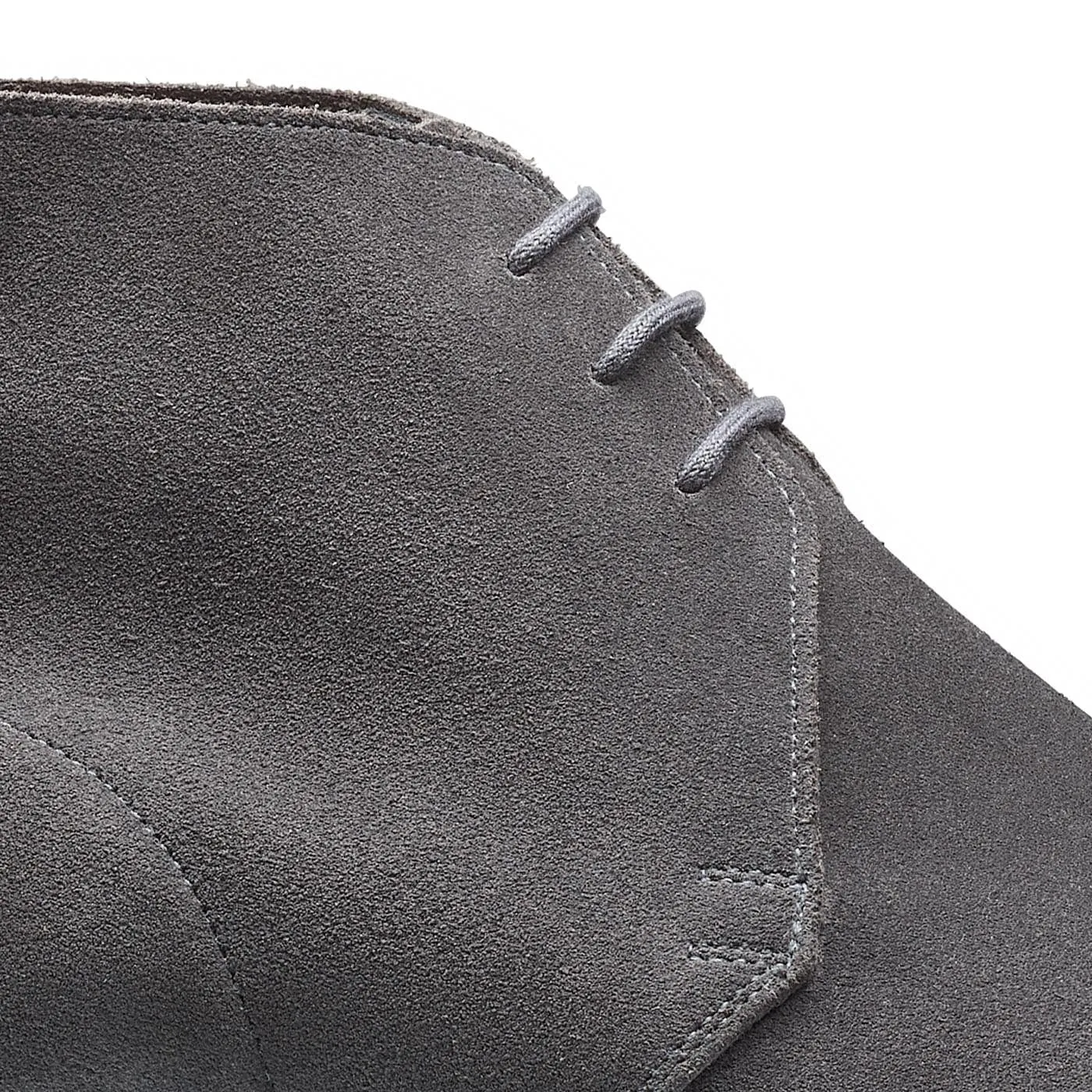 Classic Lady Easy Style Footwear Chukka Shark Grey Suede