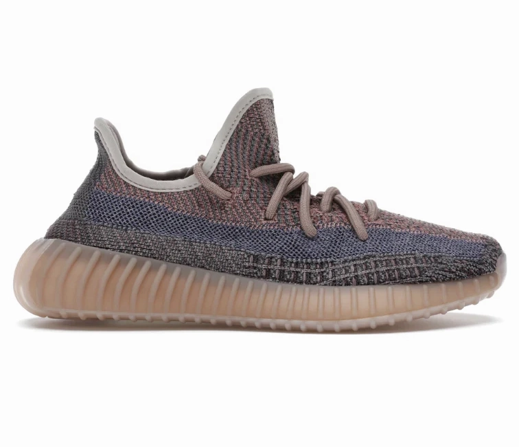 Adidas Yeezy Boost 350 V2 (Fade) dusk running shoes suede - upper shoes