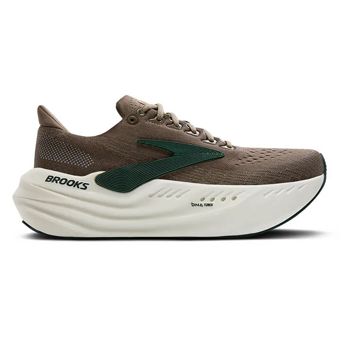 Sturdy Build Odor control Mens Brooks Running Glycerin Max in Falcon/Green/London Fog