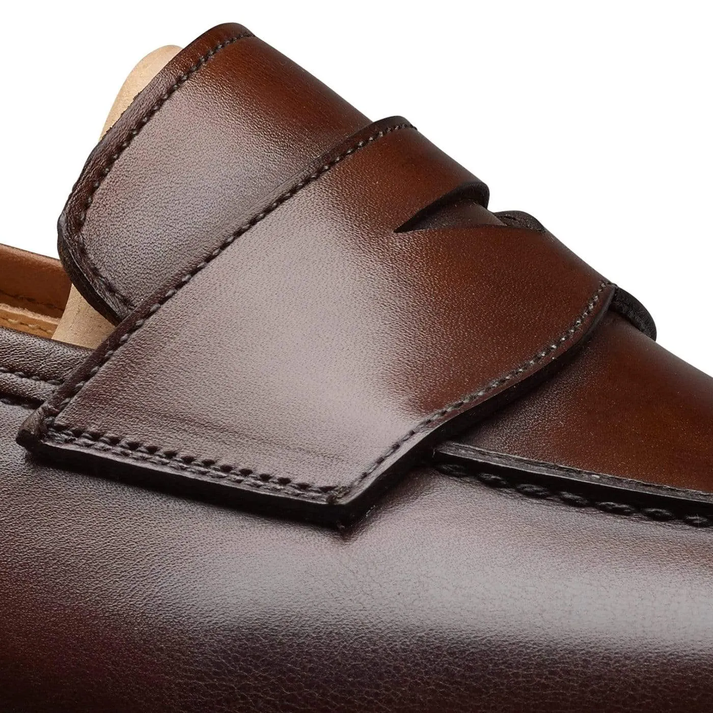 Clean Style Bury 2 Dark Brown Antique Calf