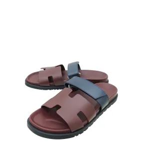 Top quality Hermes Bicolor Chypre Sandal 42.5 Feather Light Cold Weather