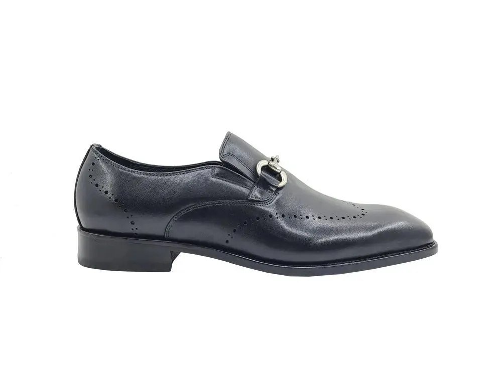 Mocassin en cuir de veau bruni, semelle en cuir Weekend Outing