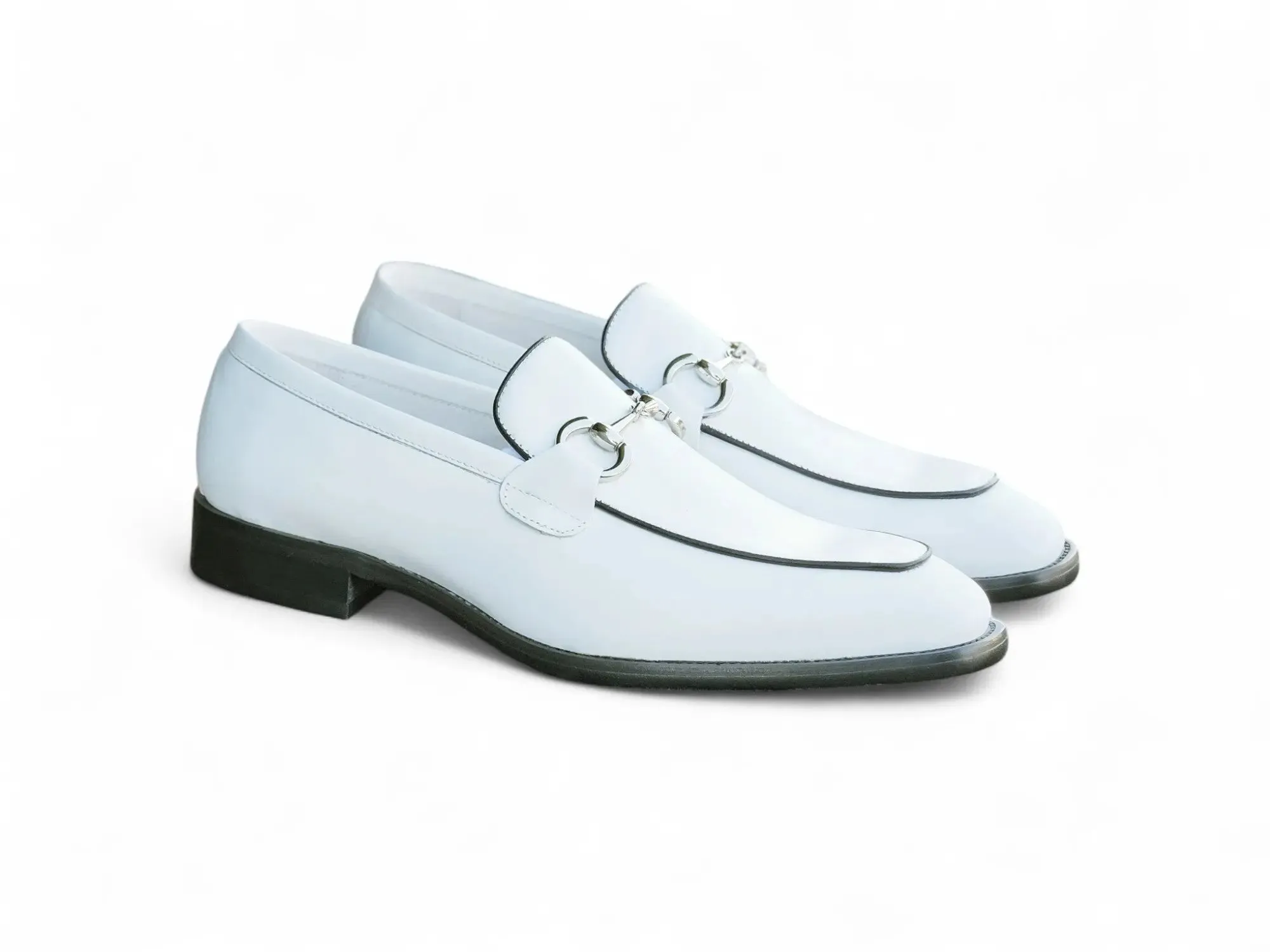 Mocassin ?? mors en cuir de veau bruni Smart Flow