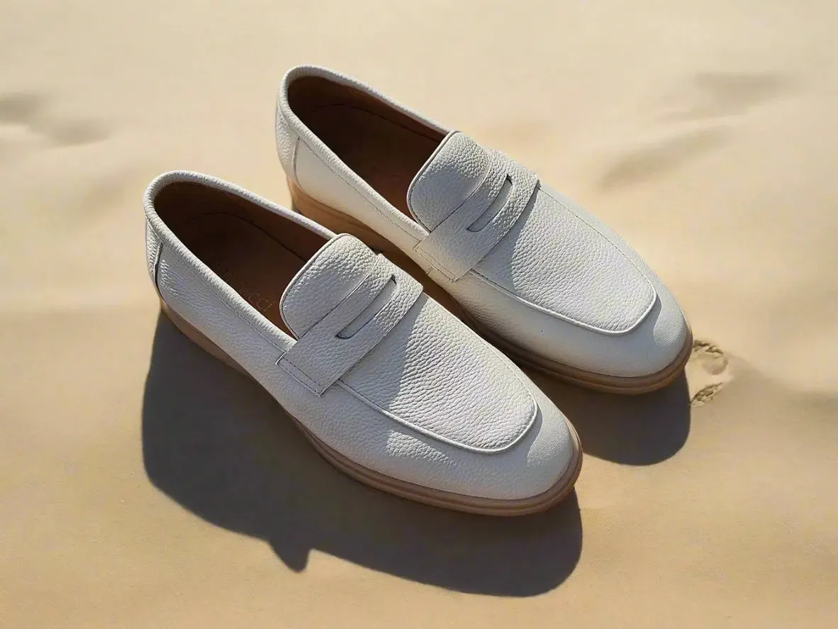 Firm Safe Path Firm Mocassin Penny en cuir de veau Tumble