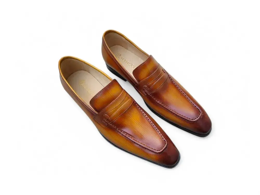 Mocassins ?? enfiler Signature en cuir Penny Strong Lane slim fit