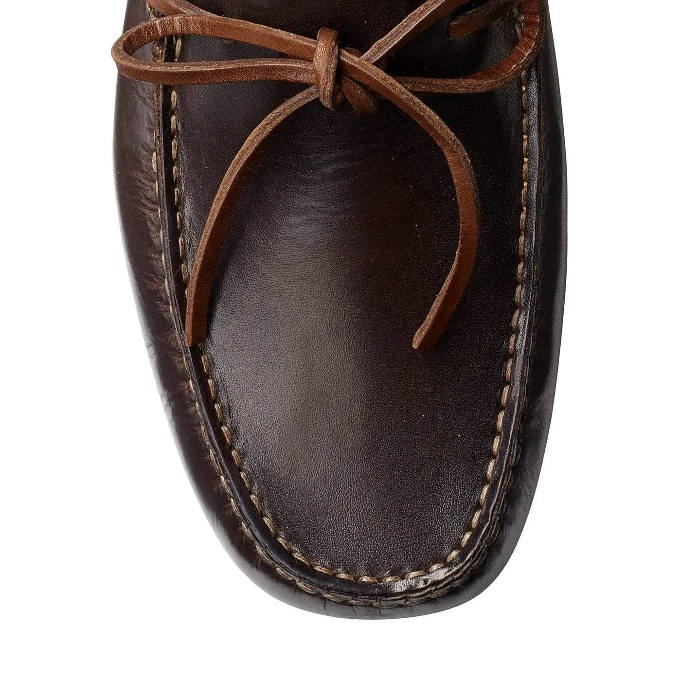 Comfortable Walking Line Fit Modena Dark Brown Burnished Calf