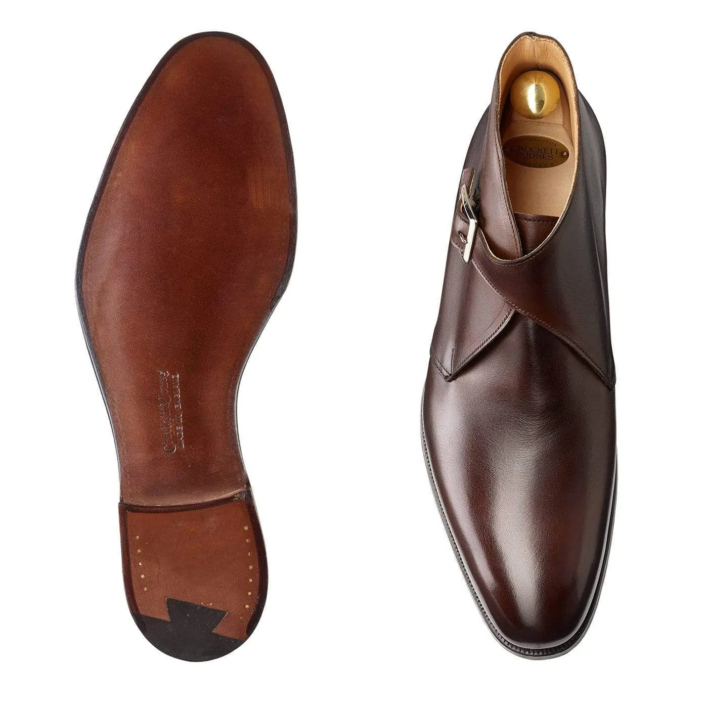 Tight Fit Power Shade Grosvenor Dark Brown Antique Calf