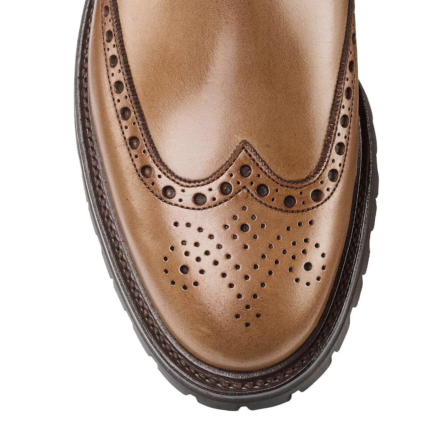 Comfy Urban Style Leather Craft Harris Sand Hurricane Hide