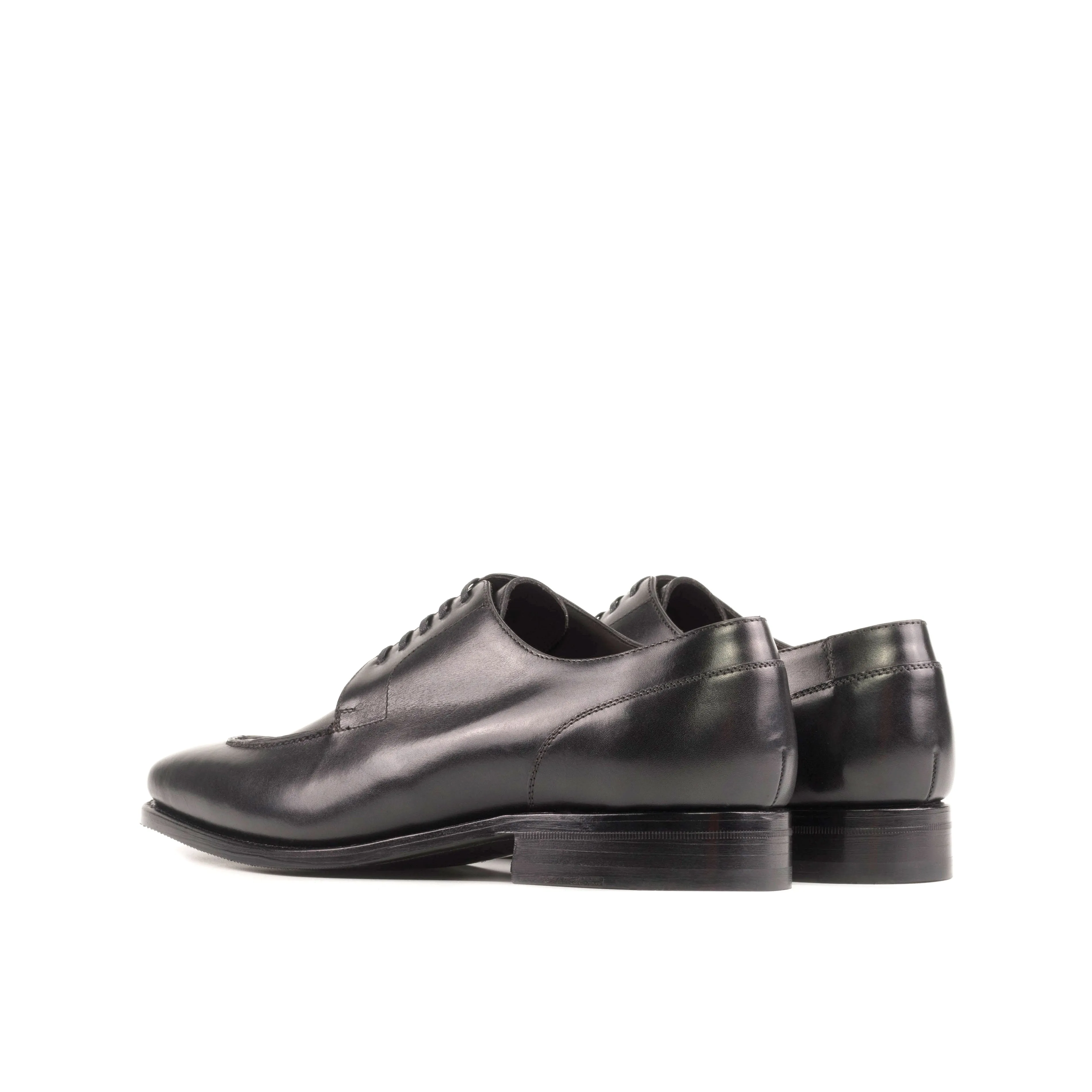 Black Split Toe Derby Shoes Nordic Fit