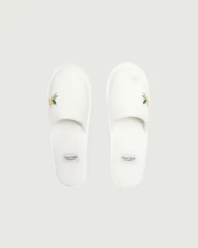 Durable materials Easy Walk LA Capsule Terry Cloth Slippers | Alpine White