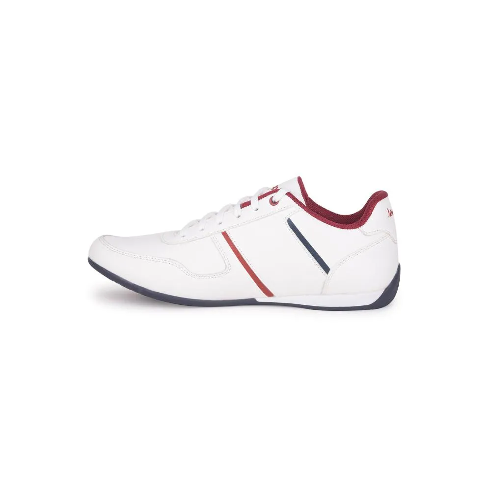 Leap7x Casual White Sneakers For Men TORONTO By Liberty ultra - marathon