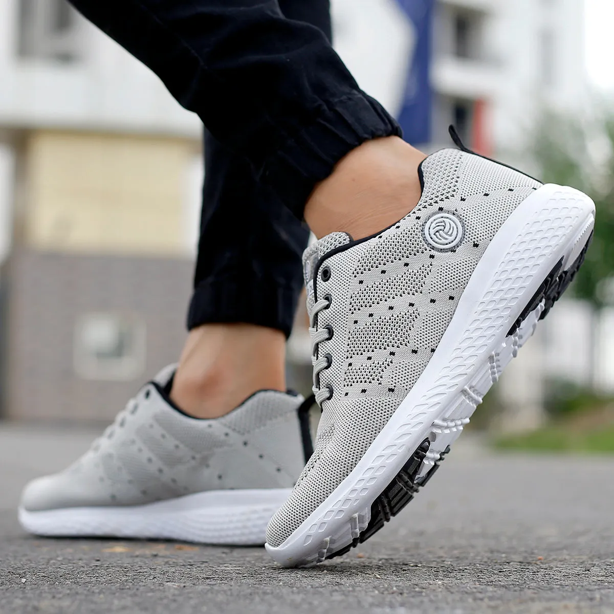 Bacca Bucci Men's Running Shoes Lightweight with Shockproof Cushioning | (UK 06 to UK 13) occasional use shoes office workers' shoes