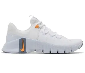 Men's Nike Free Metcon 5 (White/Sundial) packable running shoes