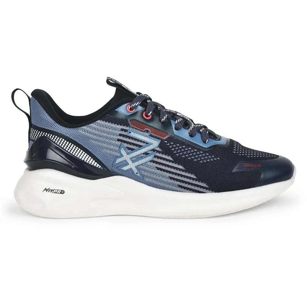 Leap7x By Liberty Men THUNDER-1 N.Blue Sports Lacing Shoes Posture Help