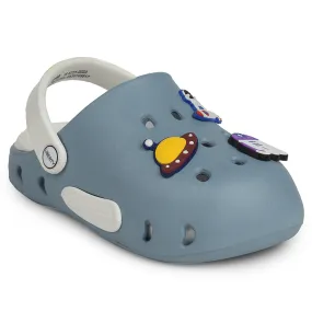 A-HA Blue Casual Clogs For Kids CUTIER By Liberty Outdoor Vibe