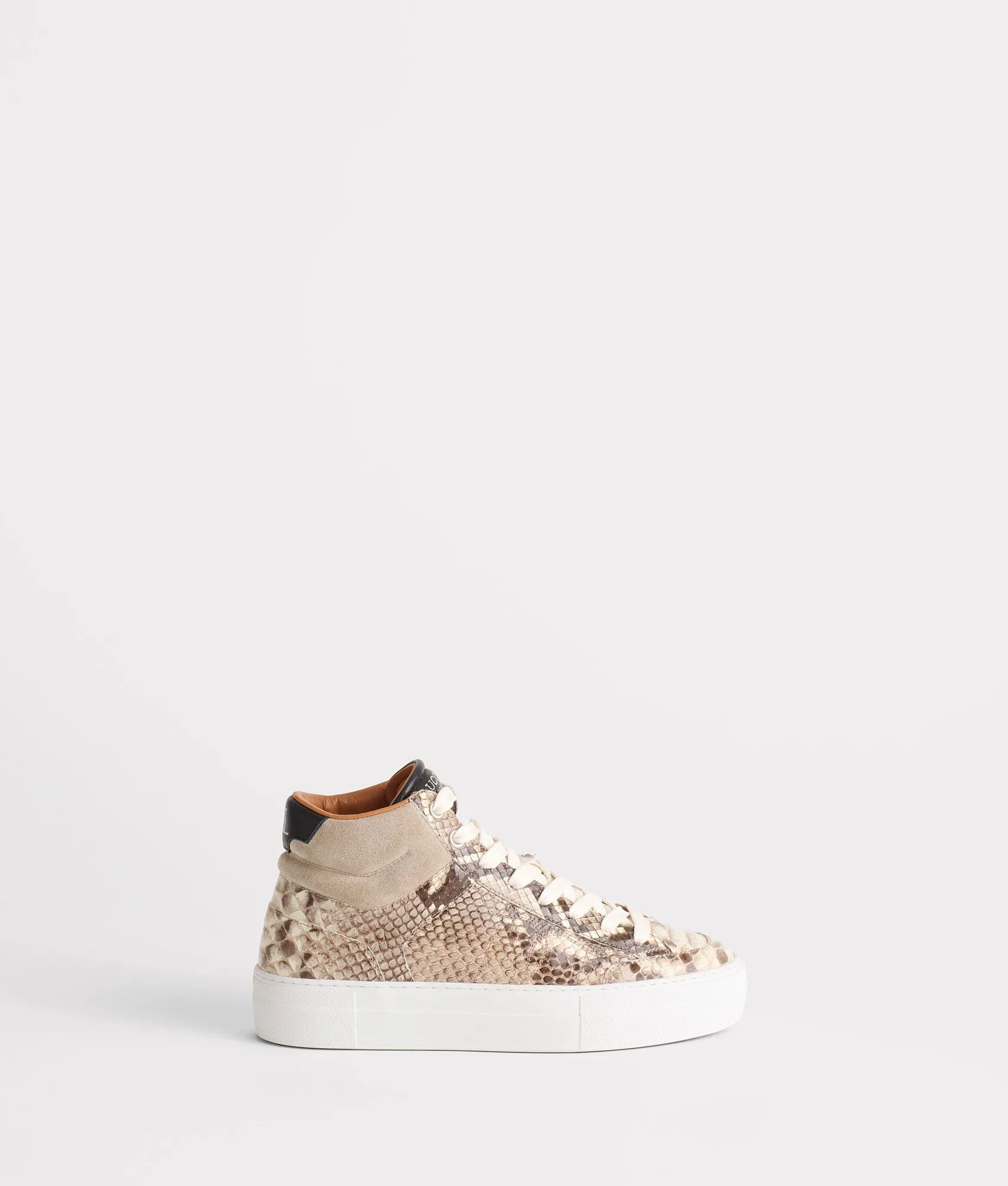 Mosaico High-Top Sneaker :: Black Eco Friendly Dyeing Natural motion
