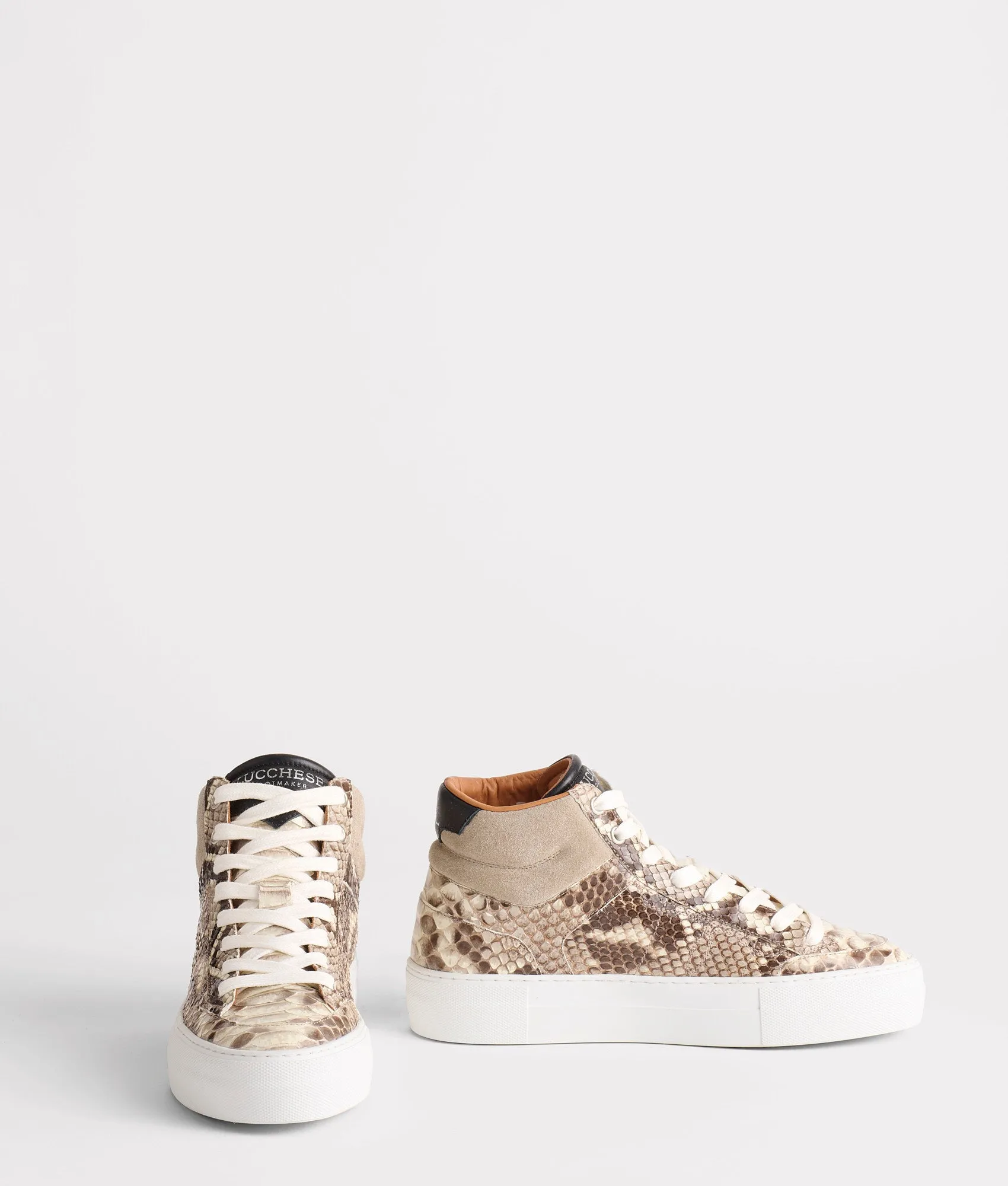 Mosaico High-Top Sneaker :: Black No-Slip Grip