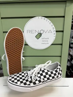 running shoes for sports enthusiasts cardiovascular health running shoe gain Vans Authentics Sneakers (Womens 8.5)