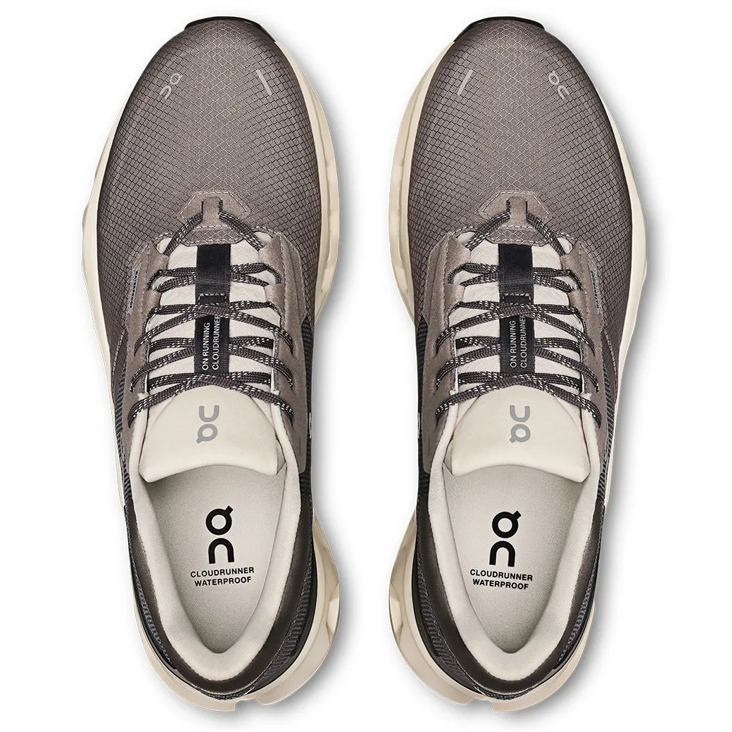 Street Smart Mens On Running Cloudrunner 2 Waterproof in Eclipse/Eclipse