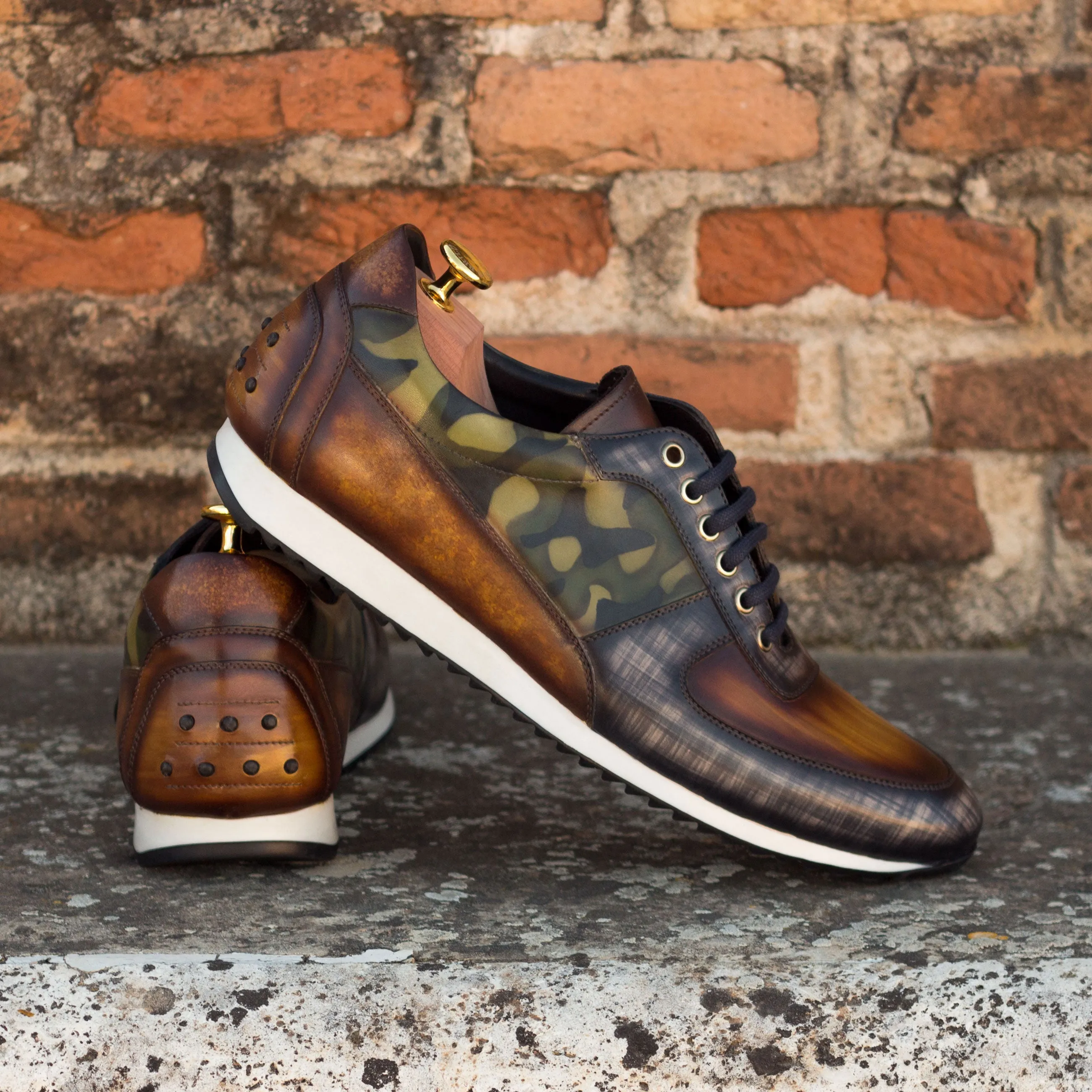 Multi-Patterned Patina Trainer Sneakers Ultra Performance AllPurpose