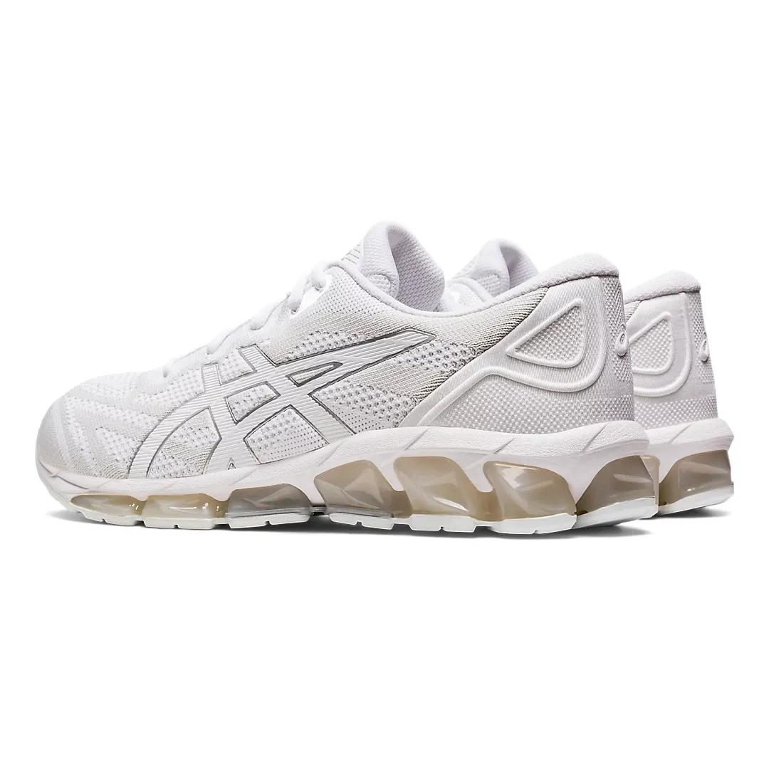 Men's Asics Gel-Quantum 360 7 Knit (White/Pure Silver) Foot Arch Support Soft Interior