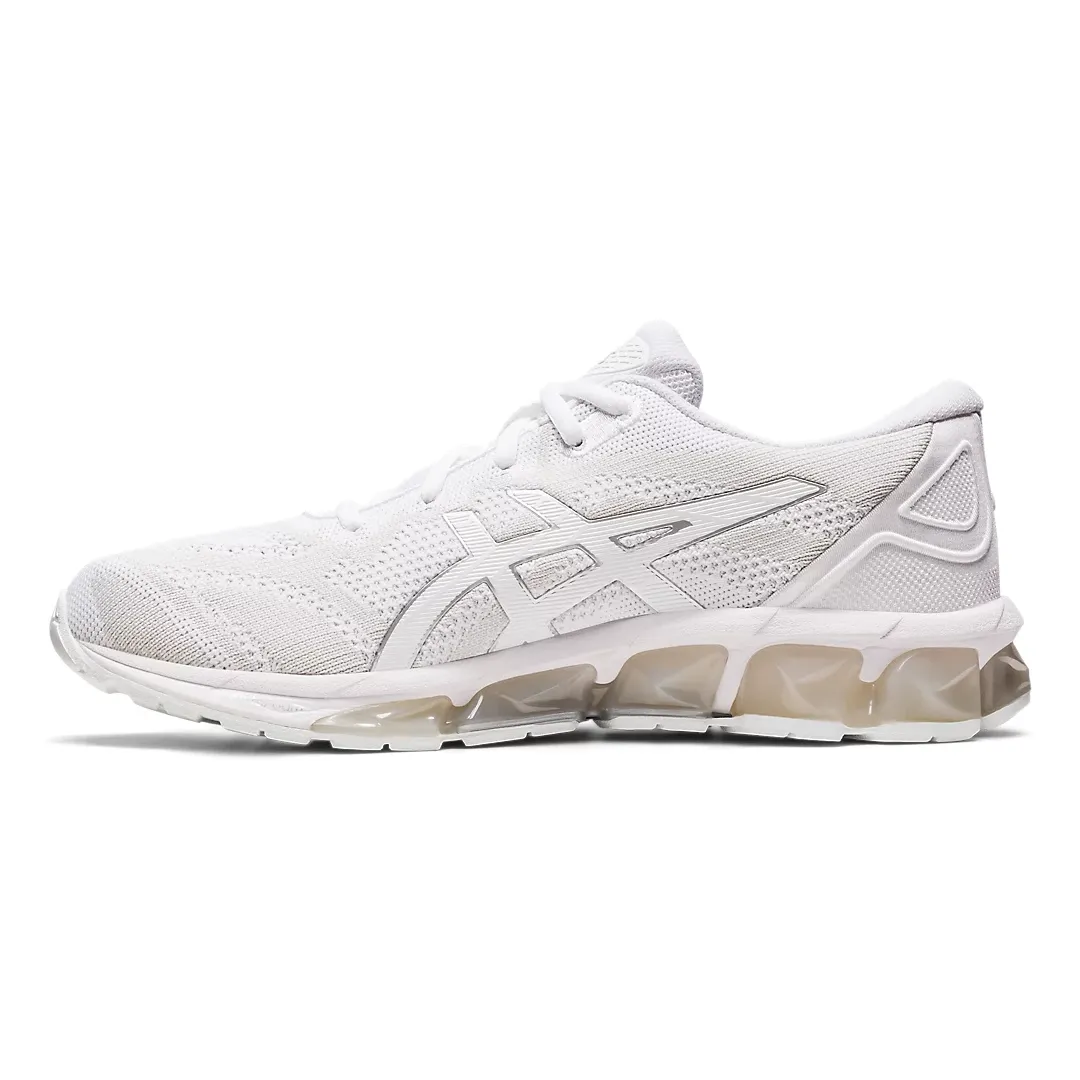 Men's Asics Gel-Quantum 360 7 Knit (White/Pure Silver) modern running shoes ventilated shoes