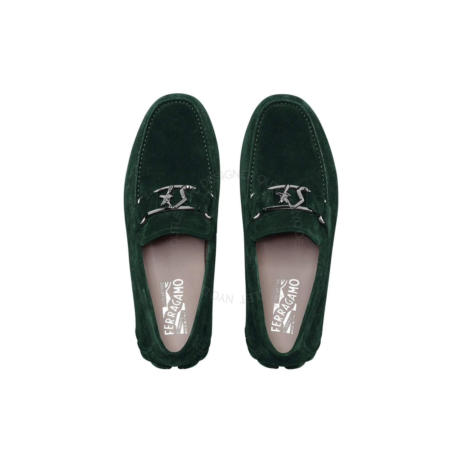 Ferragamo Peter Drivers Classic Slip-On Flexible Step