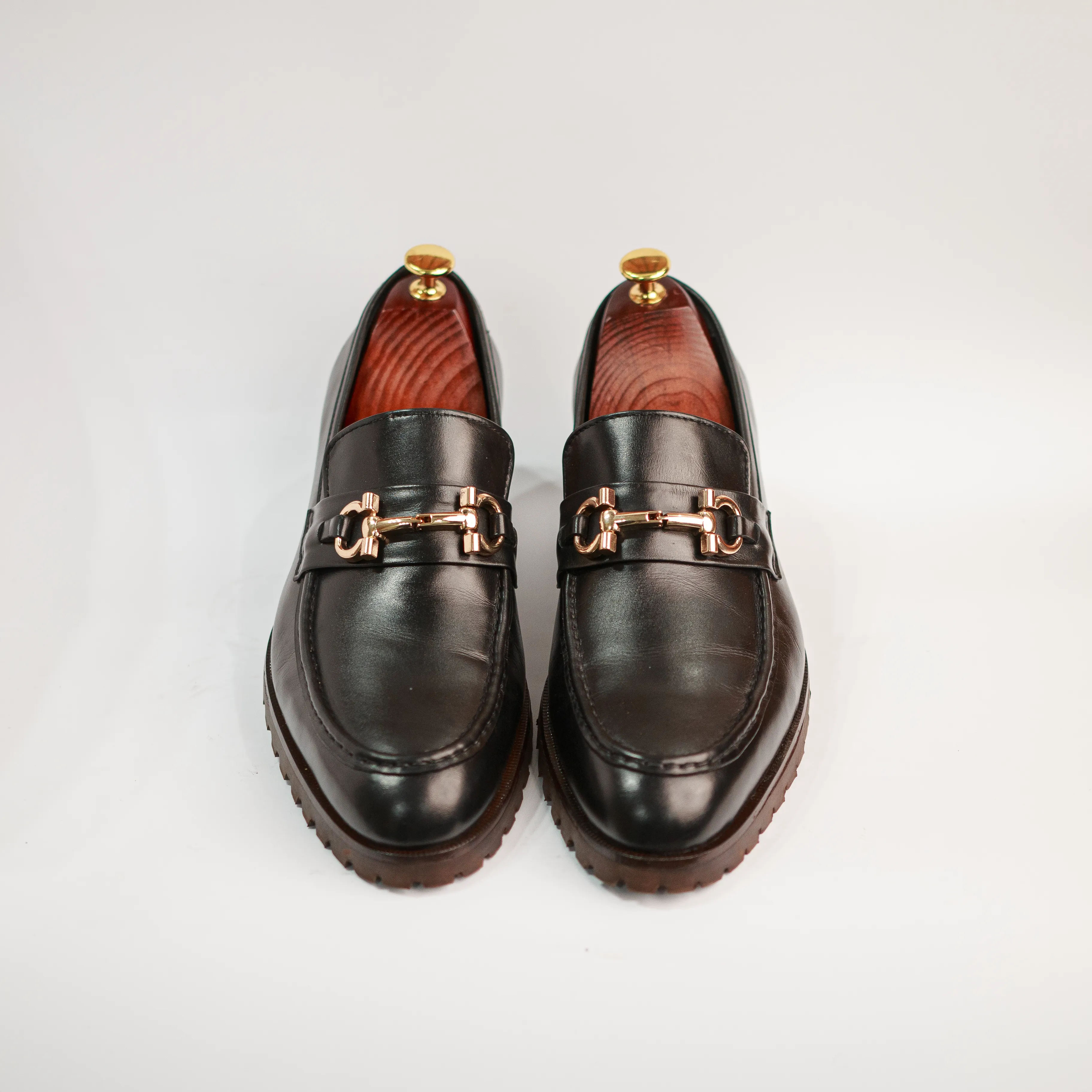 Gallant - Black Contemporary Oxfords Stylish Office