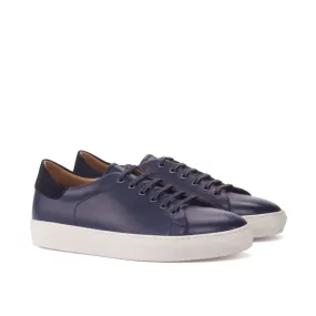 cushion - soft shoes Navy Calf Classic Trainers