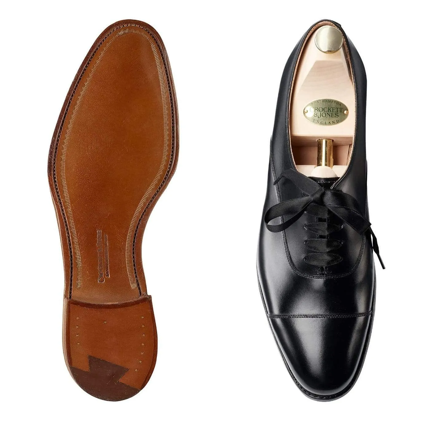 Cap Toe Daily Shade Florence Black Calf