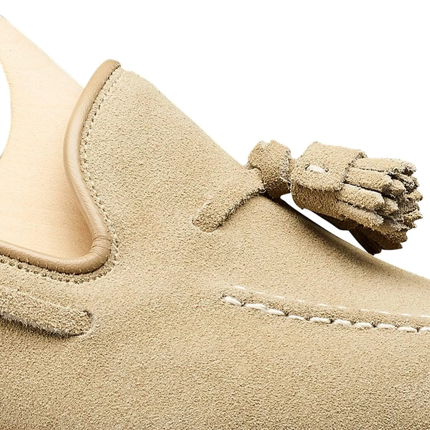 Breathable Design Practical Step Carly Nut Suede