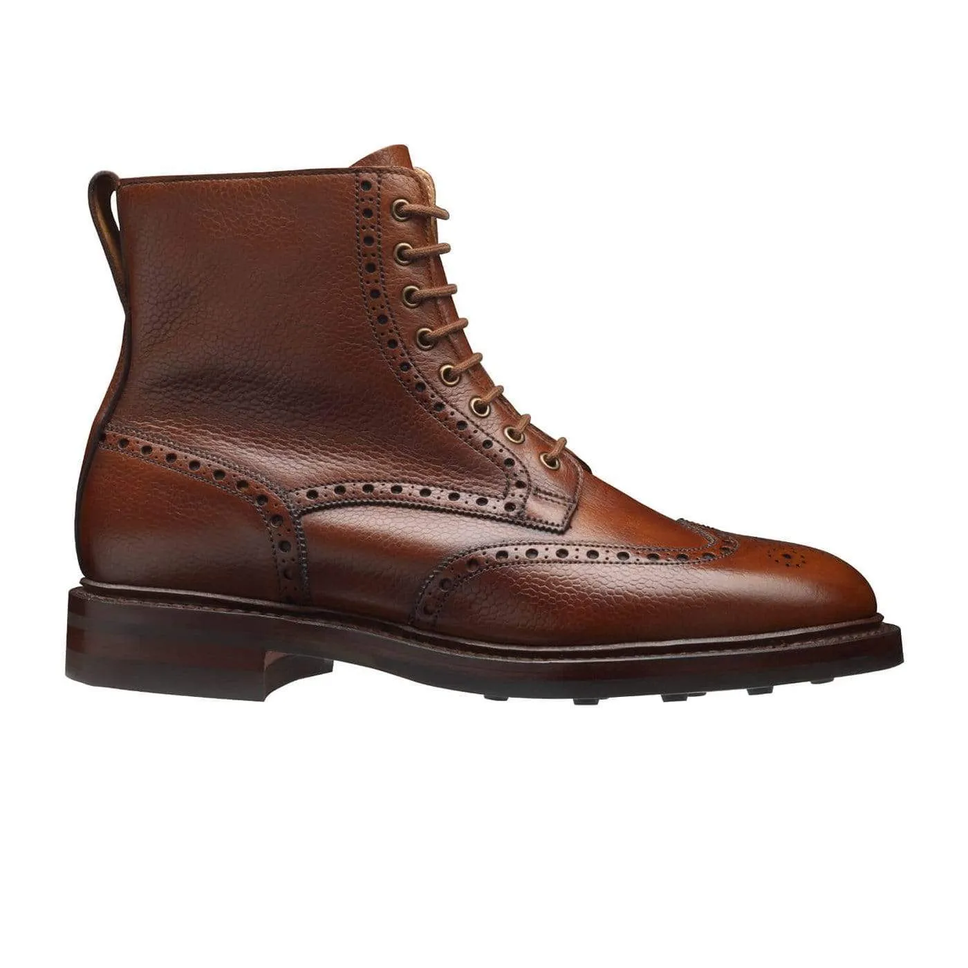 Grace Tan Scotch Country Grain Grip Sole City Mode