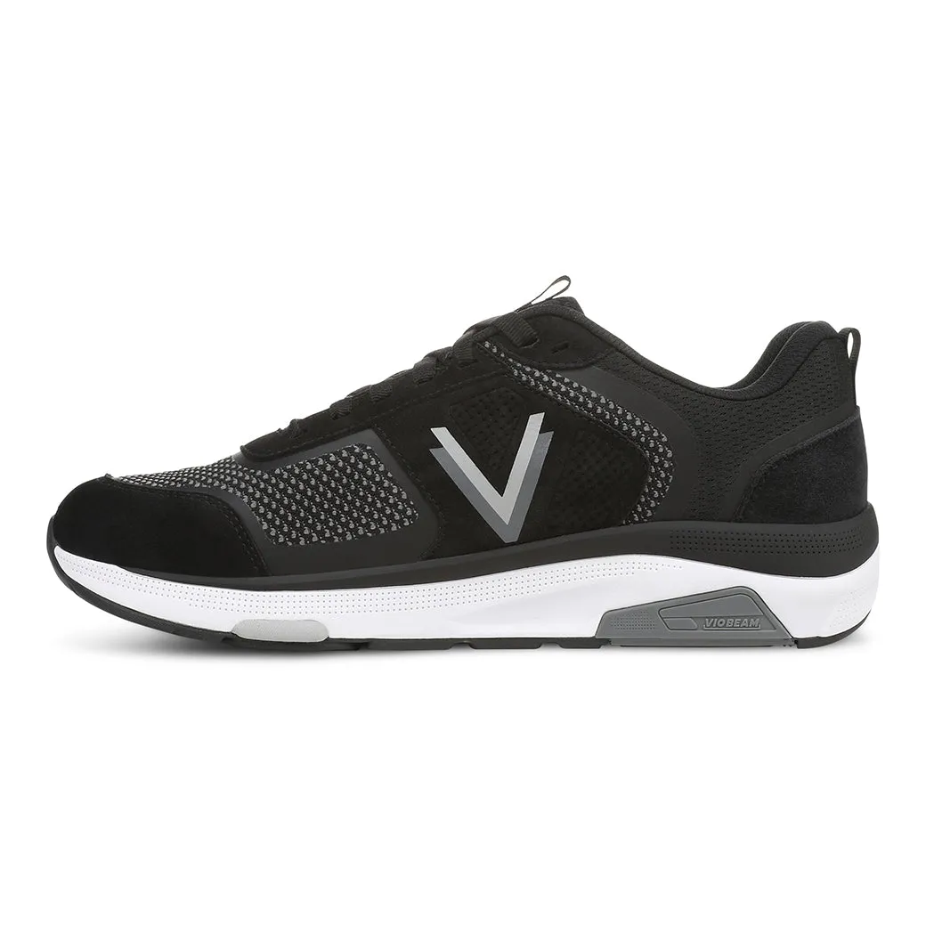 Active Routine Mens Vionic Walk Strider Knit in Black