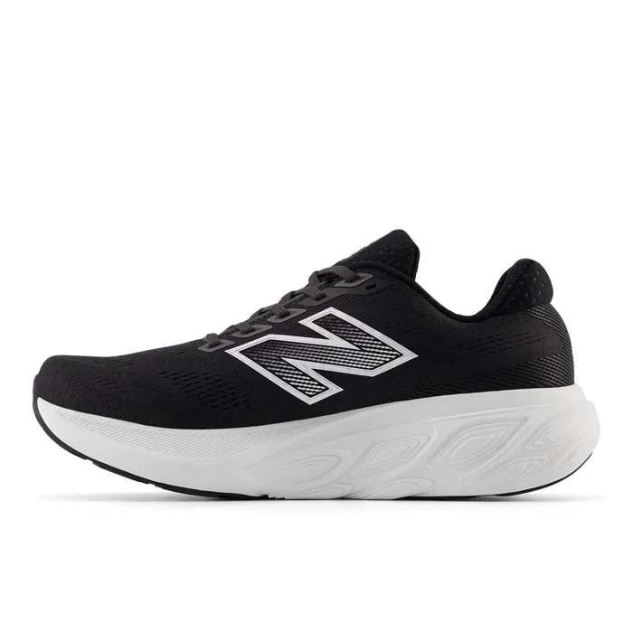 Mens New Balance Fresh Foam X 880v15 in Black/White/Reflection Orthopedic friendly