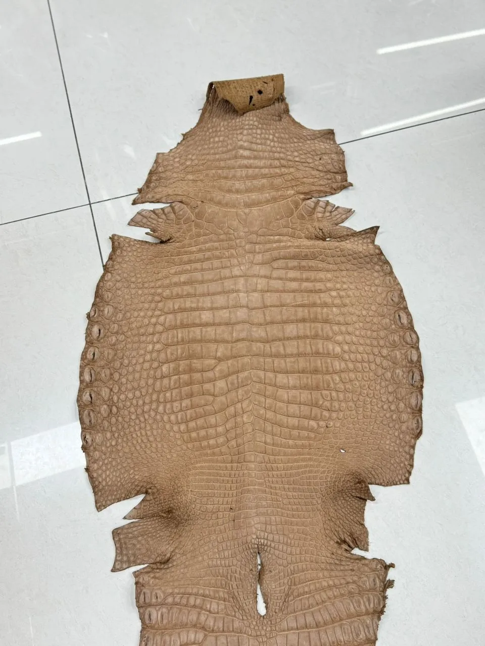 Rock Step Nubuck Crocodile Shoes Men's Crocodile Leather Loafers Slip-On Dress Shoes Very Comfortable Beige