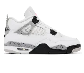 Lunarlon Foot Arch Support Men??s Nike Air Jordan 4 Retro (White Cement)