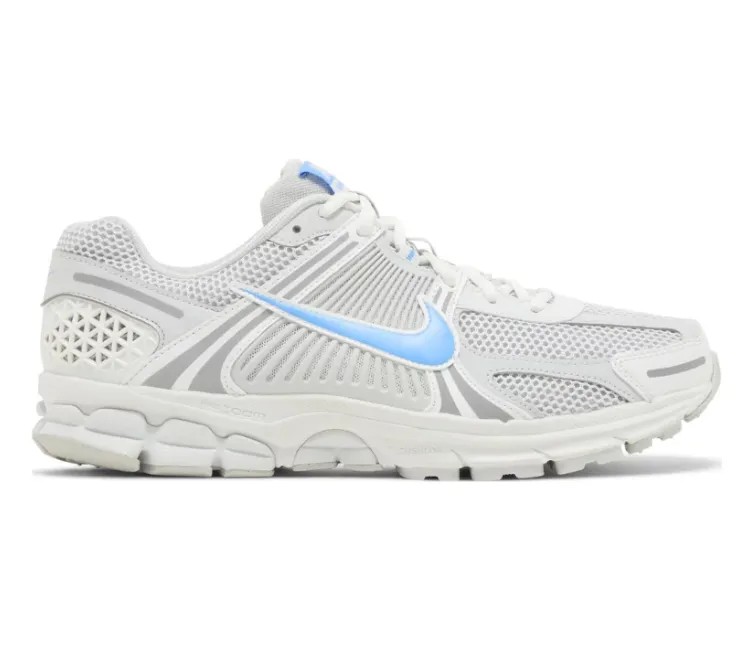 Men's Nike Zoom Vomero 5 (Summit White/University Blue) supportive shock - absorbing shoes