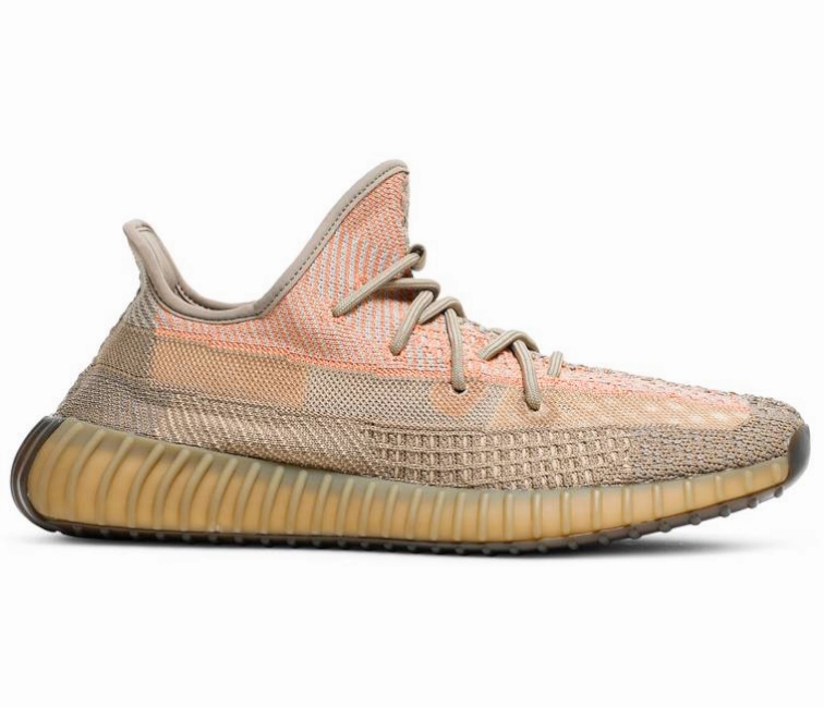 treadmill training shoe use sandy beaches Adidas Yeezy Boost 350 V2 (Sand Taupe)