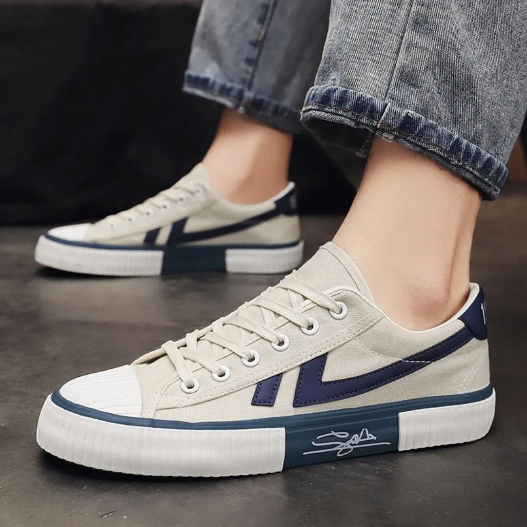 Orin Classic Canvas Sneakers Contoured Heel Cup airflow