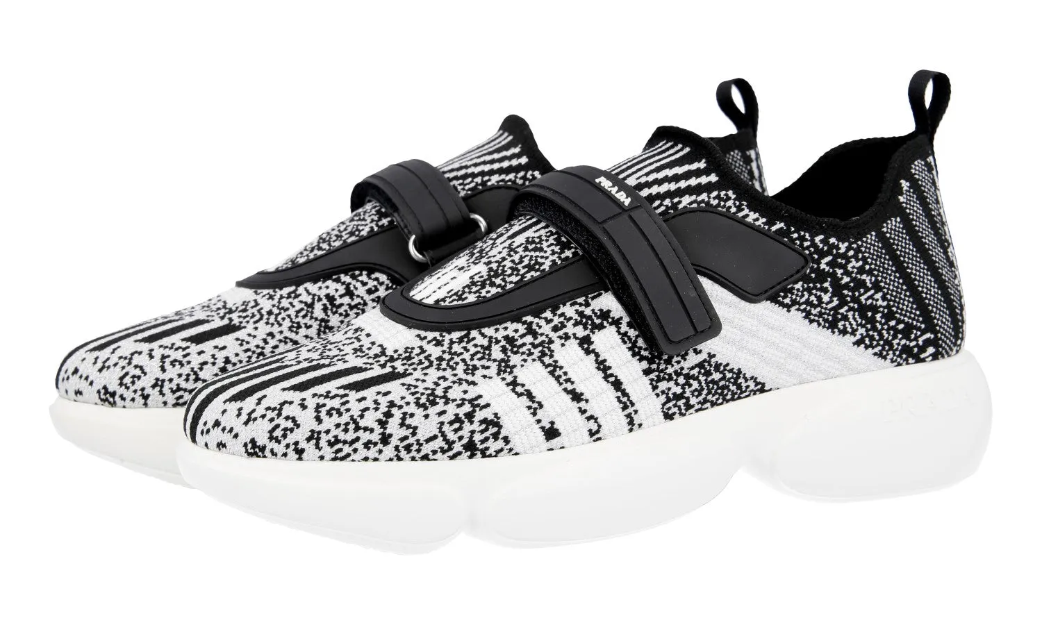 Prada Women's Grey Cloudbust Sneaker 1S217I Eco Friendly Upper