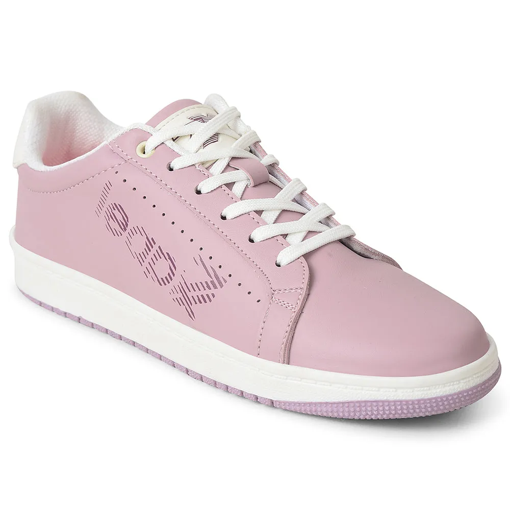 fartlek - run Leap7x Peach Casual Lacing Sneakers For Women ALLURE-1 By Liberty