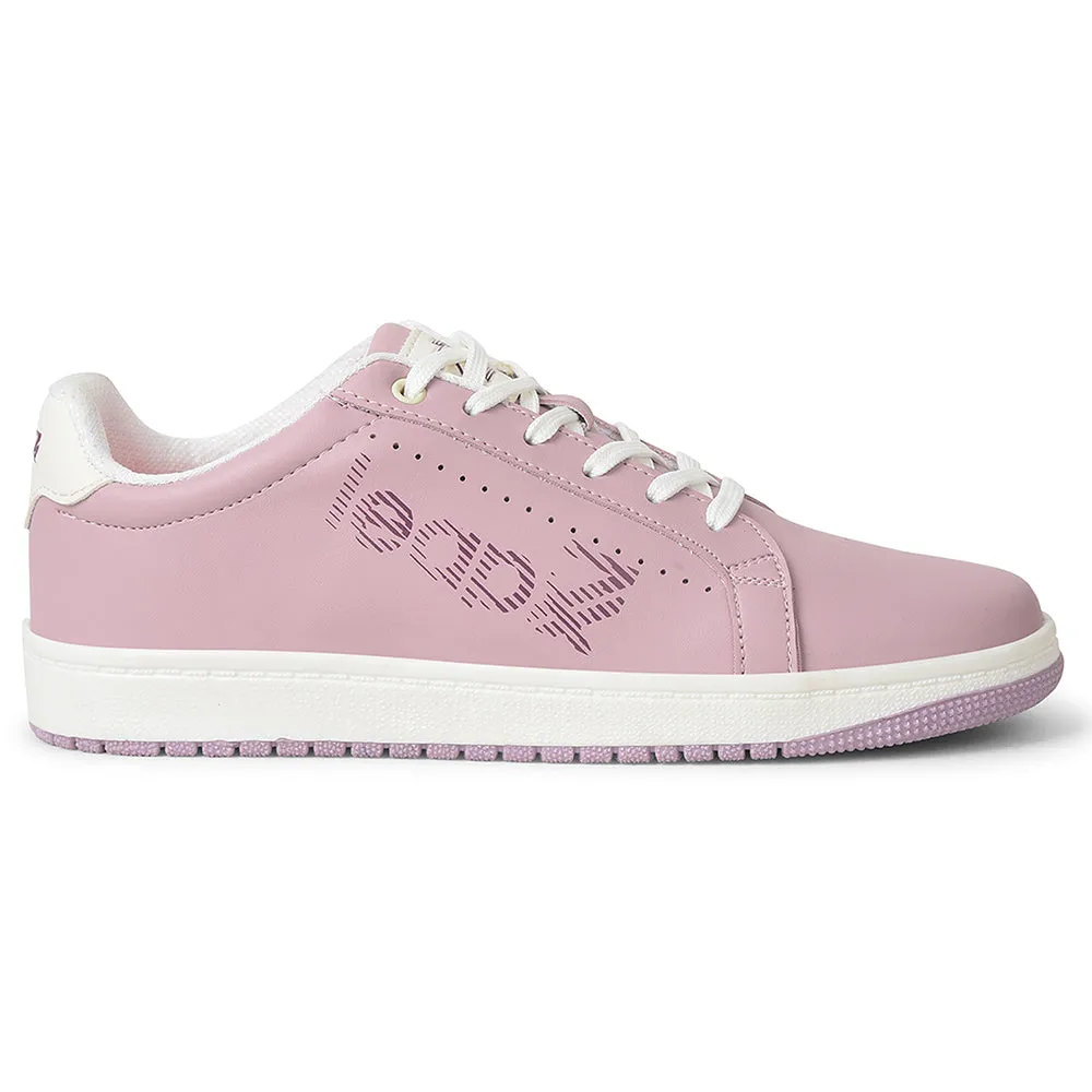 bone health Leap7x Peach Casual Lacing Sneakers For Women ALLURE-1 By Liberty