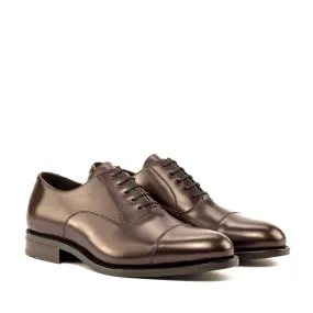 Oxford dark brown box calf Daily Oxfords Smart Comfort