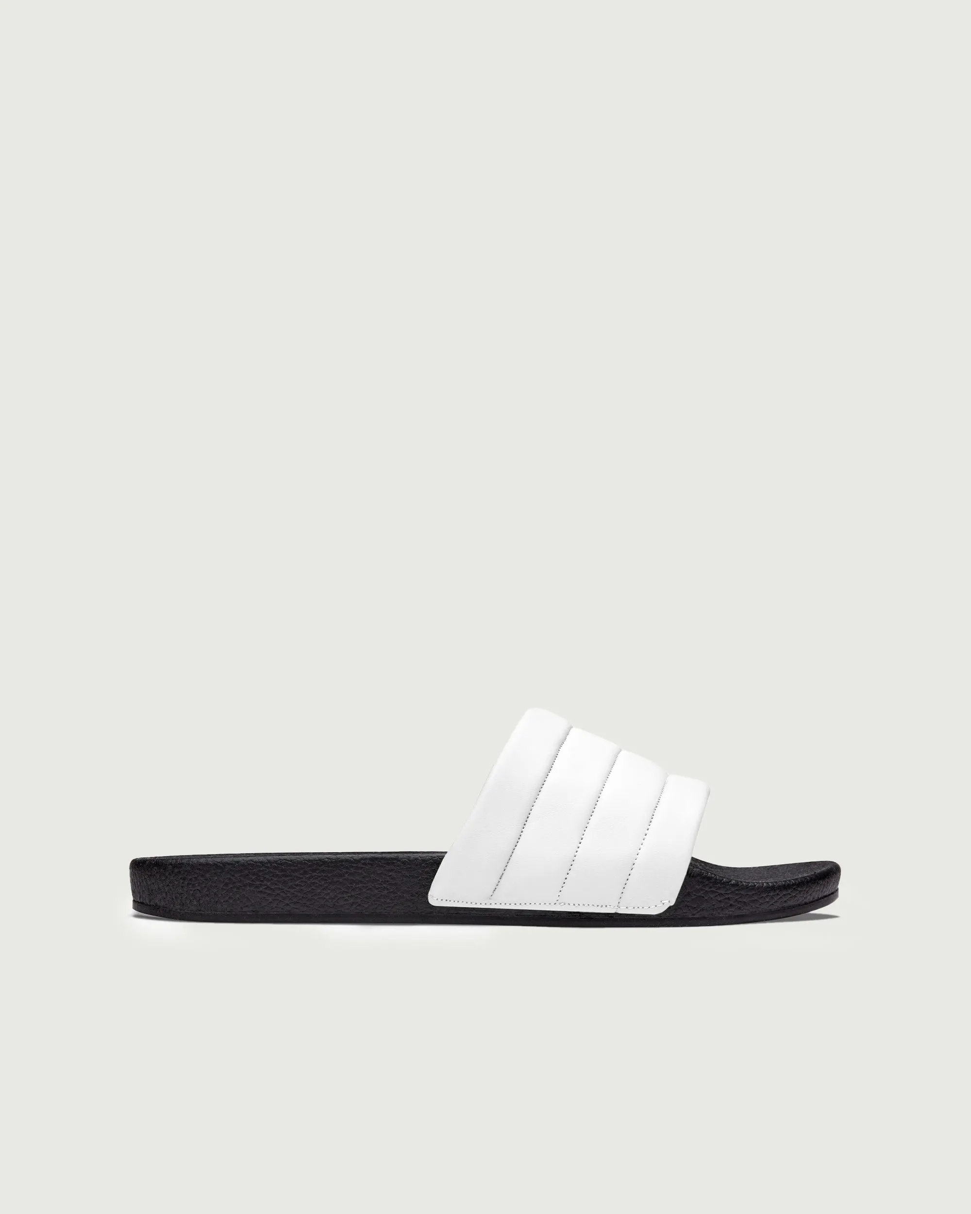 Vegan Slides | White Cozy Footwear