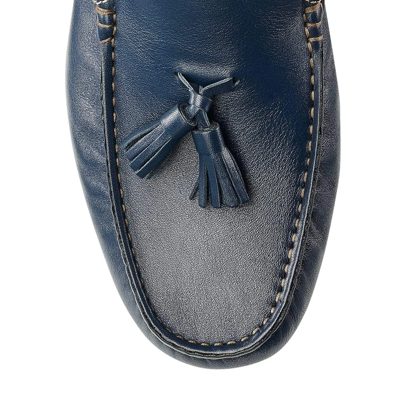 Suede Soft Parma Blue Calf