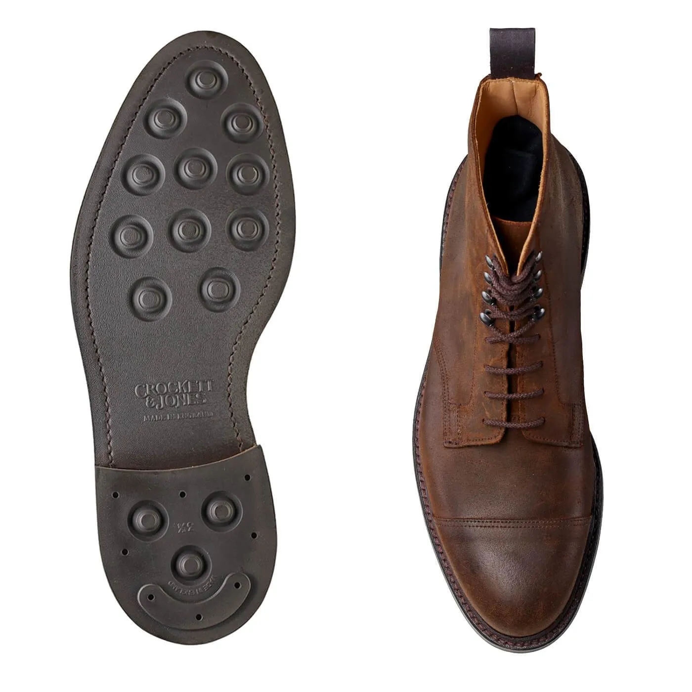 Simple Wear Stylish Comfort Coniston Dark Brown Rough-Out Suede