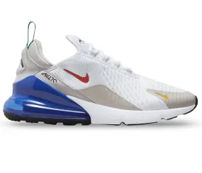 Lightweight Feel anatomical shoe shape Men's Nike Air Max 270 (White/Multi)